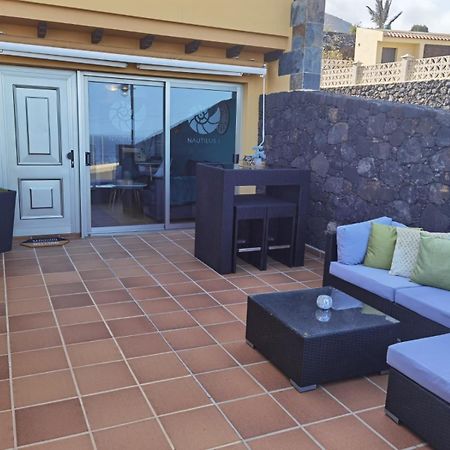 Apartamento Nautilus I: Casa con terraza y vistas al mar La Caleta  Exterior foto